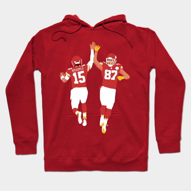 Patrick mahomes and Travis kelce Hoodie by Mic jr